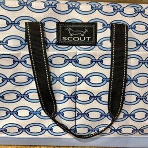 Scout Uptown Pocket Tote Bag 4 exterior pockets interior zip Travel Beach Pool